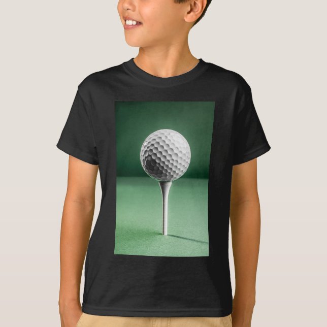 Camiseta Pelota de golf en Tee (Anverso)