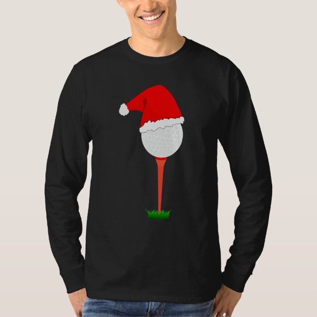Camiseta Pelota de Golf Navideña de Golf (Anverso)