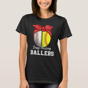 Camiseta Pelota de mamá de béisbol de béisbol de baloncesto