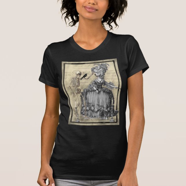Camiseta Pelota de máscaras de Halloween (Anverso)