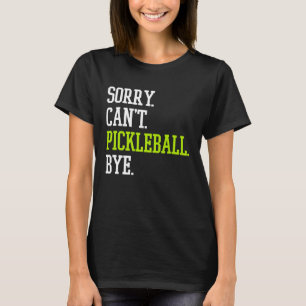 Camiseta Pelota de pelota, no se puede jugar al jugador