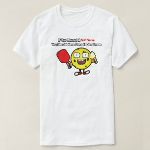 Camiseta Pelota de pelotas de vainilla suave Serbo de bolas