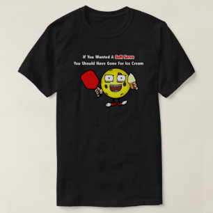 Camiseta Pelota de pelotas de vainilla suave Serbo de bolas