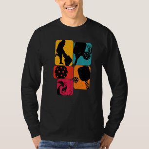 Camiseta pelota de pickelball Retro