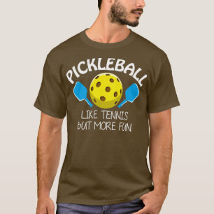 Camiseta pelota de picnic como el tenis pero más divertido