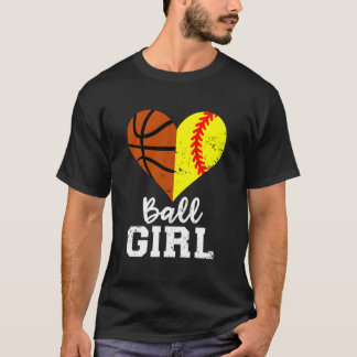 Camiseta Pelota de Softbol Baloncesto