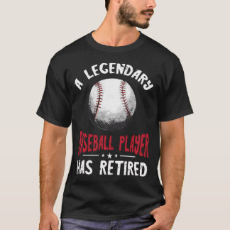 Camiseta Pelota de Sóftbol Leyenda de Jugador de Béisbol Re