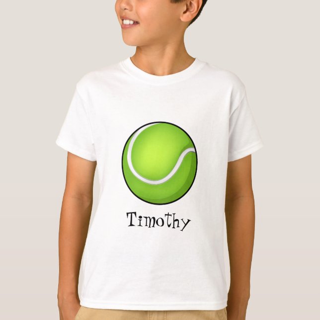 Camiseta Pelota de tenis (Anverso)
