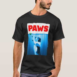 Camiseta Pelota de tenis de parodia de perro Paws