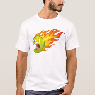 Camiseta Pelota de tenis llameante
