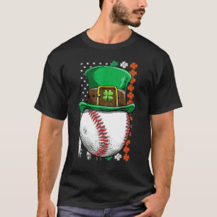 Camiseta Pelota del Día de San Patricio de béisbol Gorra de
