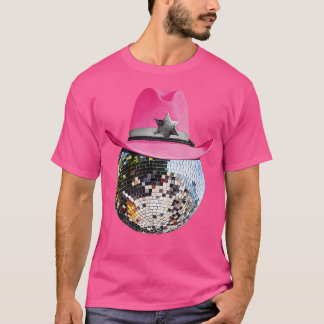 Camiseta Pelota Disco Con Vestido De Vaquero Rosa Club Gorr