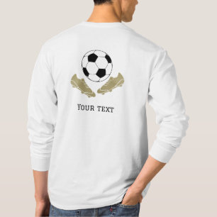 Camiseta Pelota moderna de limpieza de fútbol