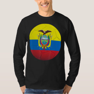 Camiseta Pelota nacional de fútbol Ecuador Bandera de Ecuad