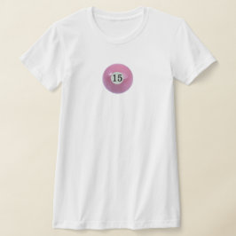 Camiseta Pelota rosa 15