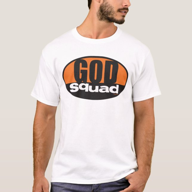 Camiseta Pelotón de dios (Anverso)