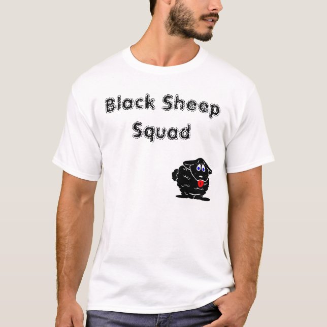 Camiseta Pelotón de las ovejas negras (Anverso)