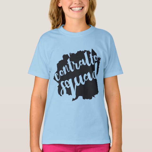 Camiseta pelotón del contralto (Anverso)
