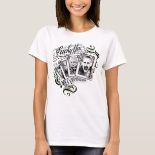 Camiseta Pelotón del suicidio el   "afortunado usted"