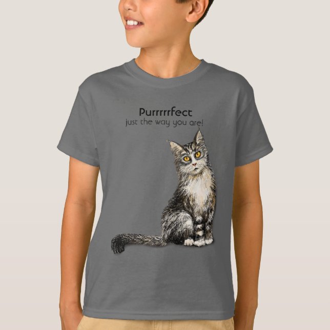 Camiseta peluche cat T-Shirt (Anverso)