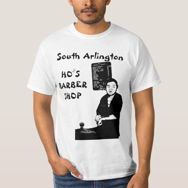 CAMISETA PELUQUERÍA DE CABALLEROS DEL SA HO (Anverso)