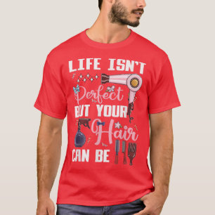 Camiseta Peluquería de Motivación Estilo Cabello