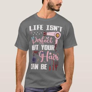 Camiseta Peluquería de Motivación Estilo Cabello