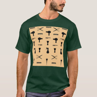 Camiseta peluquería peluquería barba recortada