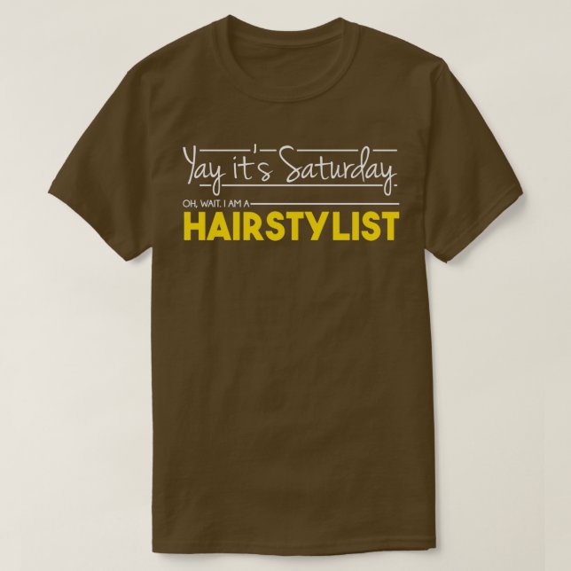 Camiseta peluquero 15 (Diseño del anverso)