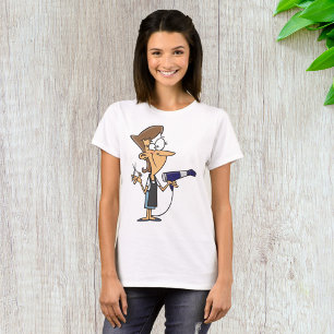 Camiseta Peluquero Con Tijeras