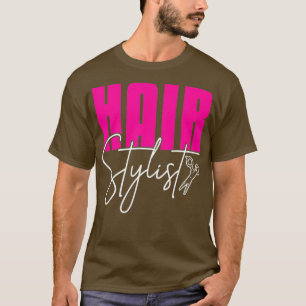 Camiseta peluqueros estilistas peluqueros peluqueros pelo