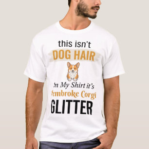 Camiseta Pembroke Corgi Brillo Diseño Divertido Amante de l