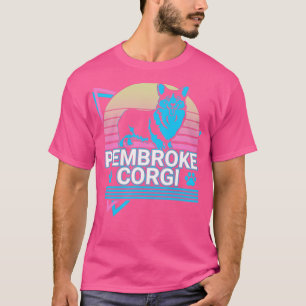 Camiseta Pembroke Corgi Retro