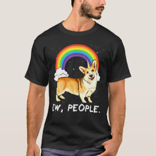 Camiseta Pembroke de arcoiris Corgi Gales Une Gente Perro U