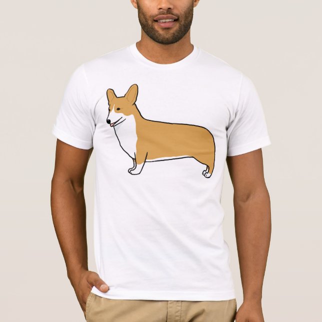 Camiseta Pembroke Welsh Corgi (Anverso)
