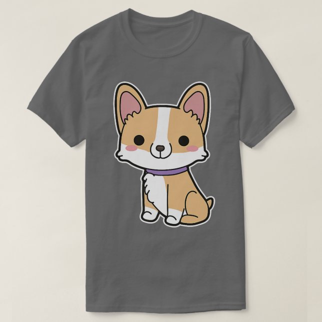 Camiseta Pembroke Welsh Corgi  (Diseño del anverso)