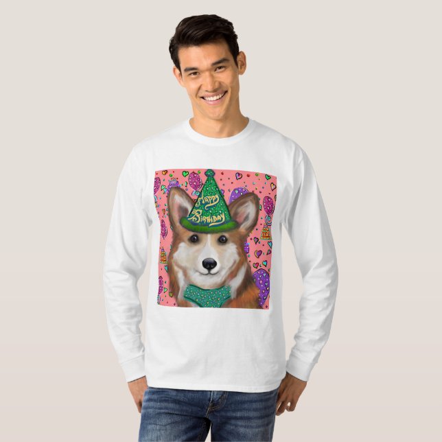 CAMISETA PEMBROKE WELSH CORGI (Anverso completo)