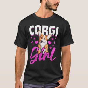 Camiseta Pembroke Welsh Corgi Corgi Chica