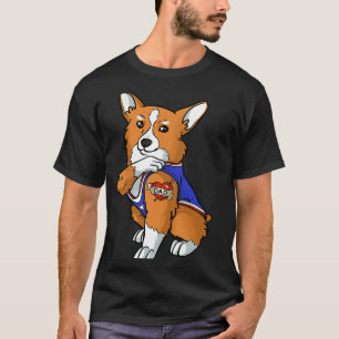 Camiseta Pembroke Welsh Corgi Corgi Love Dad Puppy