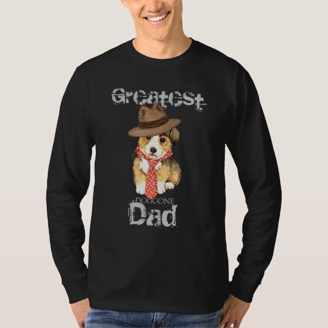 Camiseta Pembroke Welsh Corgi Dad (Anverso)