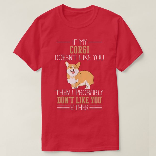 Camiseta Pembroke Welsh Corgi Dog304 (Diseño del anverso)