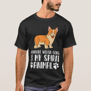 Camiseta Pembroke Welsh Corgi es mi animal espiritual