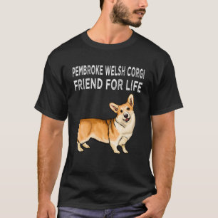 Camiseta Pembroke Welsh Corgi Friend For Life Dog Friendshi