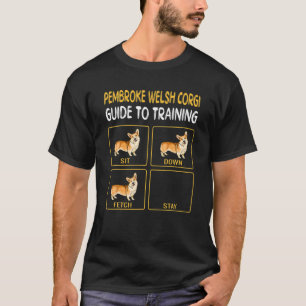 Camiseta Pembroke Welsh Corgi Guía Para Entrenar Perro Obed