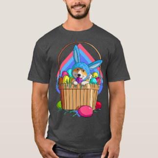 Camiseta Pembroke Welsh Corgi Huevos de Pascua Bunny Dog105
