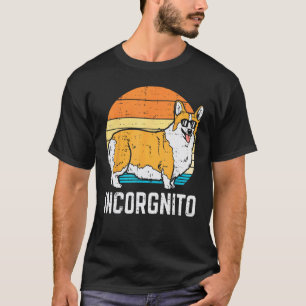 Camiseta Pembroke Welsh Corgi Incógnito Amor por Perros Ret