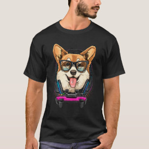 Camiseta Pembroke Welsh Corgi Juego de Videojuegos para Per