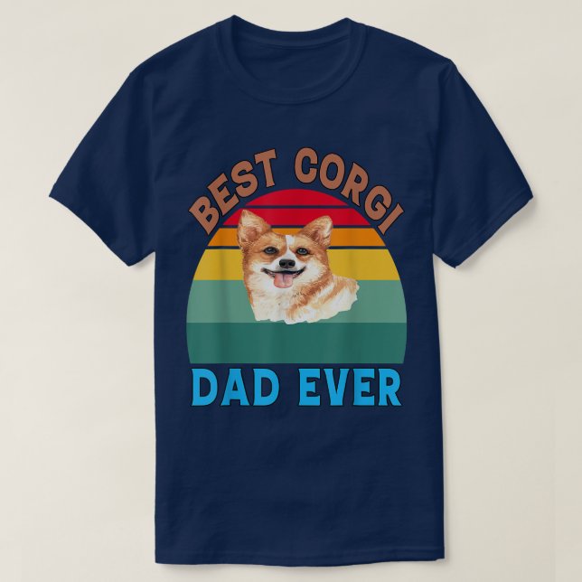 Camiseta Pembroke Welsh Corgi Mascota de perro regalo Mejor (Diseño del anverso)