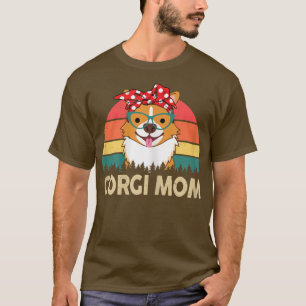 Camiseta Pembroke Welsh Corgi Mom Cute Corgi Regalos de amo