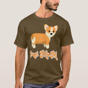 Camiseta Pembroke Welsh Corgi Mom Funny Dog Mama Corgi Love